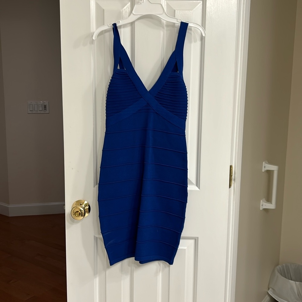 Blue cocktail dress - brand new with tags